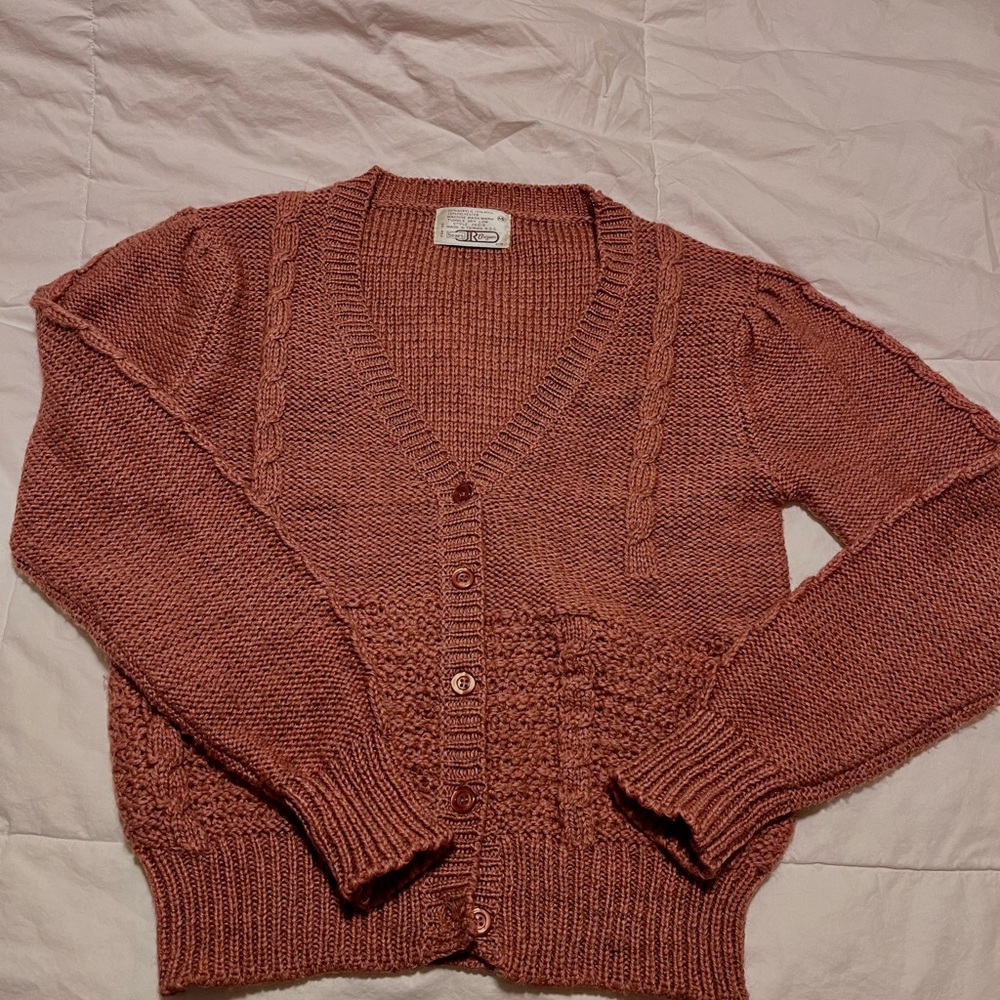 Sears Women's Cardigan - Dusty Rose Color